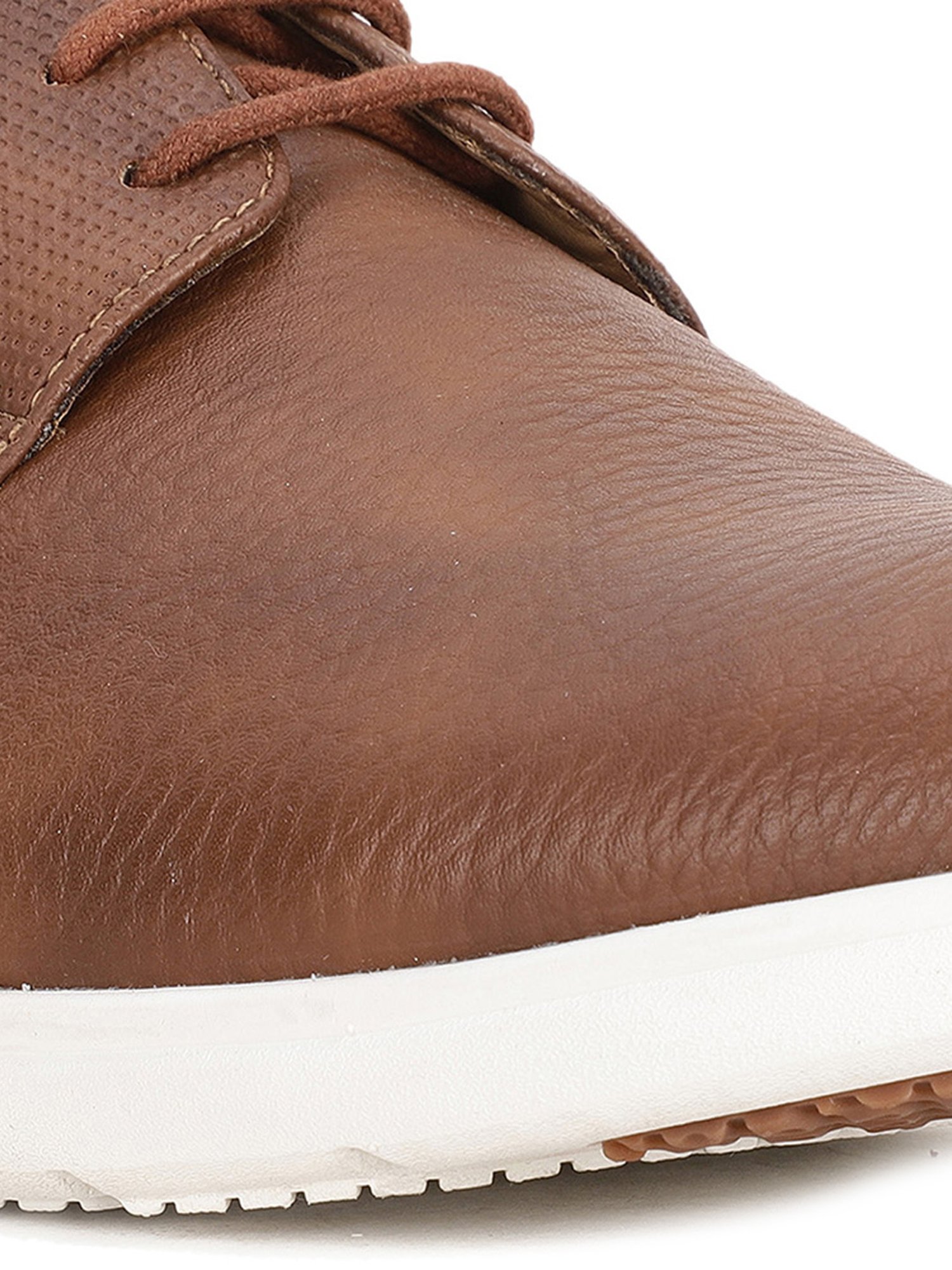 Bata Men's Brown Derby Shoes