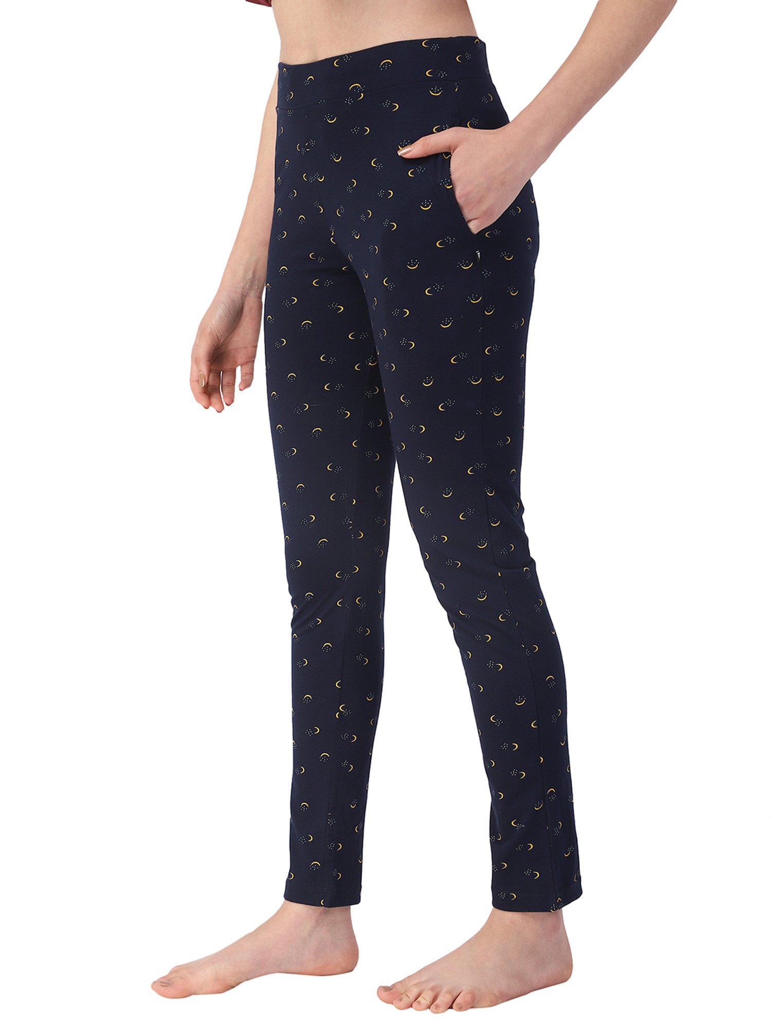 Proteens Navy Printed Pyjamas