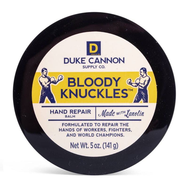 Duke Cannon Bloody Knuckles Fragrance Free Hand Repair Balm - 5oz