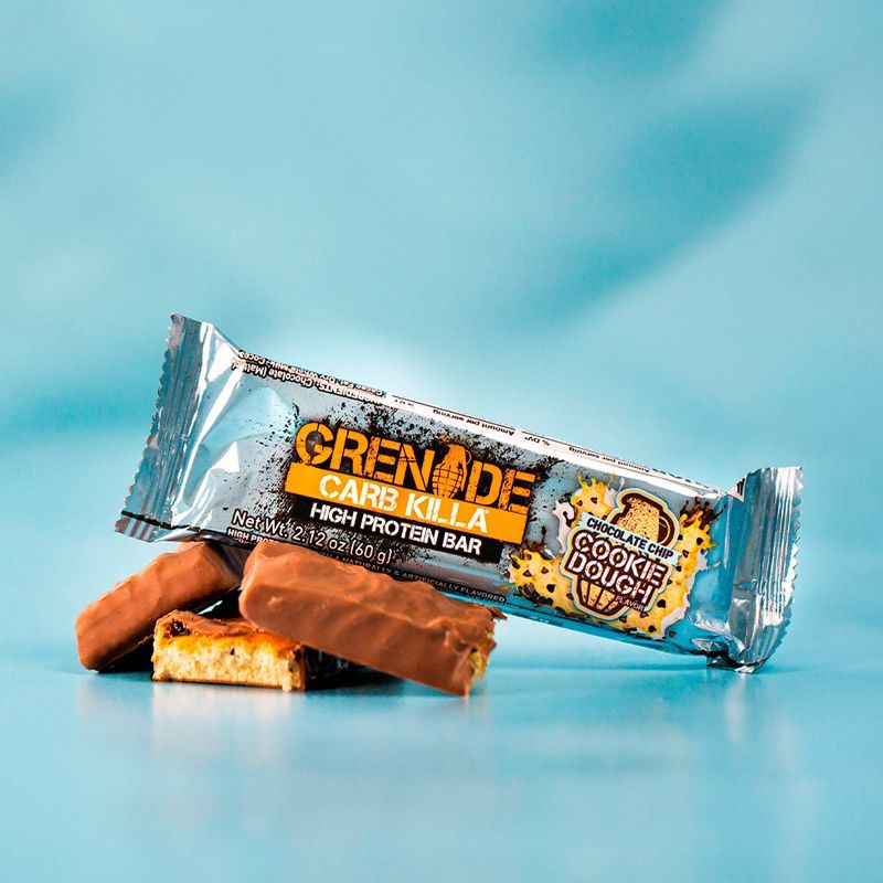 Grenade Carb Killa Cookie Dough Protein Candy Bar - 12pk