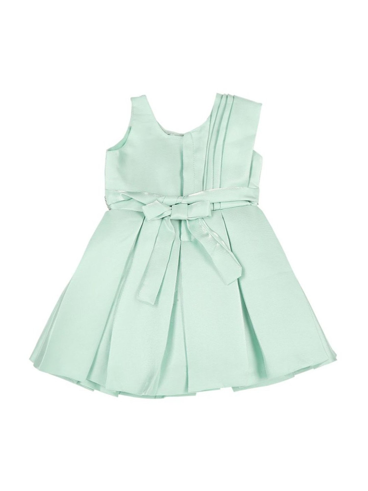 Pink Chick Kids Navy Solid Party Gowns