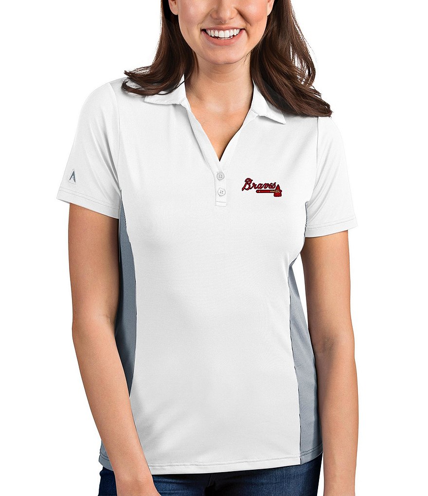 Antigua Women's MLB Venture Short-Sleeve Polo Shirt