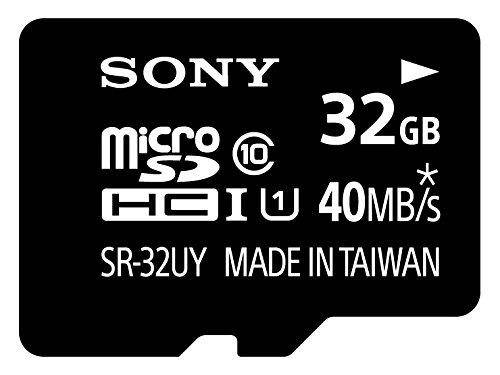 Sony 32GB Micro SD SDHC Class 10 UHS-1 High Speed memory card. Read Upto 40MB/S, Free Adapter