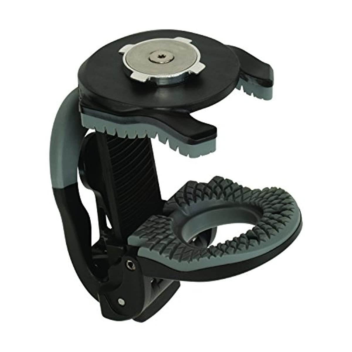 Nite Ize Original Steelie Bendable Arm + Ratcheting Clamp Kit - Magnetic Smartphone Gooseneck Clamp Mounting System with 2x Holding Power and Restickable Magnet Adapter