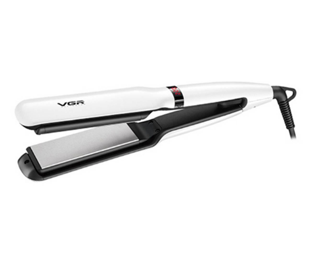 Select Mall Household Hair Straightener Electric Splint Anti-scalding Heating Plate Tourmaline Ceramic Hairdressing Tool Five-speed Temperature Regulation