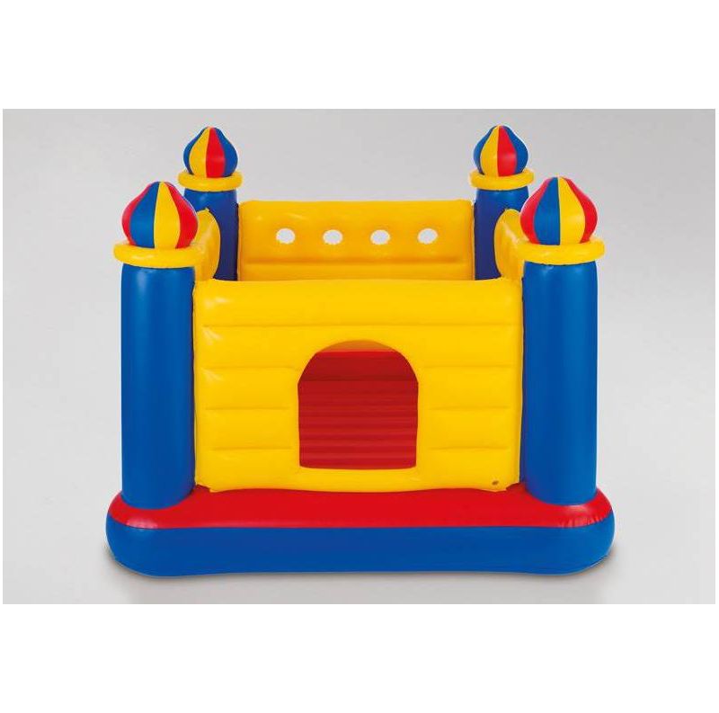 Costway Inflatable Water Slide Crab Dual Slide Bounce House Splash Pool W/ 950W Blower