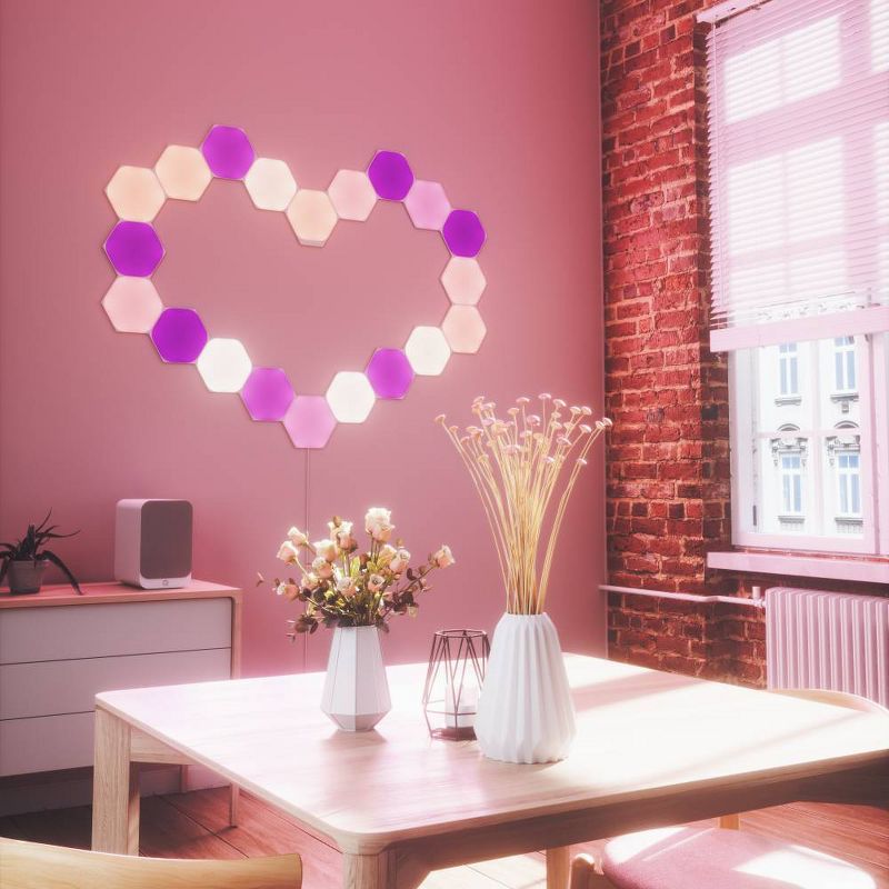 Nanoleaf 3pk Shapes Hexagon Expansion Kit LED Light Bulbs