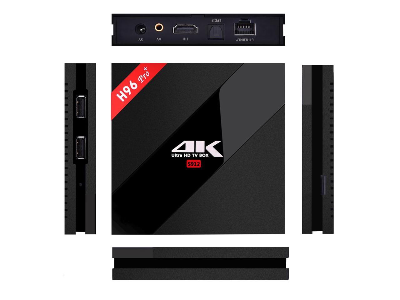 H96 PRO Amlogic S912 Octa-Core TV Box w/ 3GB DDR3, 32GB ROM (EU Plug)/S912 Octa-Core TV Box w/ 3GB DDR3, 32GB ROM 4K TV Player