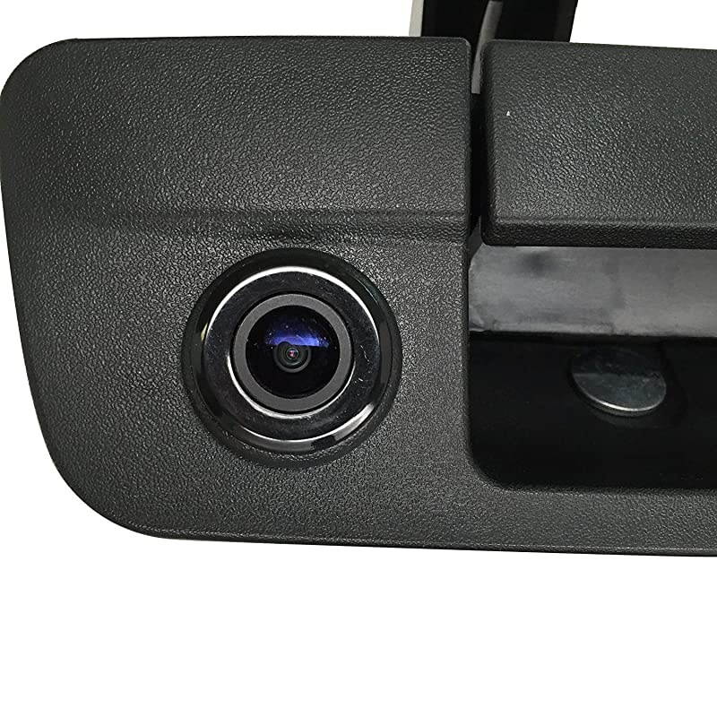 Replacement for Dodge Ram (2009-2017) Black Tailgate Handle with Backup Camera