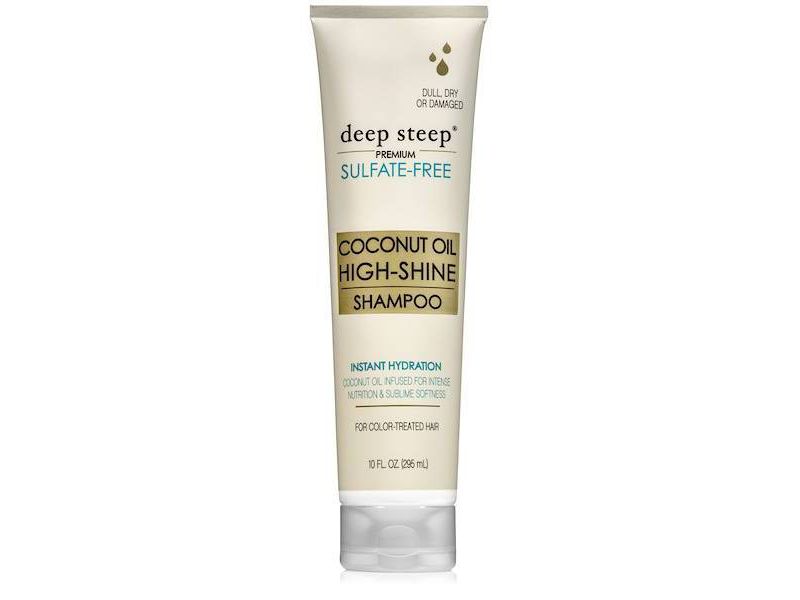 Deep Steep Coconut Oil High Shine Shampoo - 10 fl oz