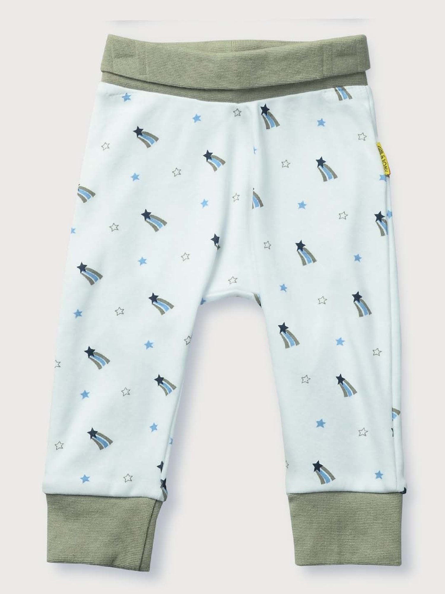 GJ baby White Printed Full Sleeves Top Set