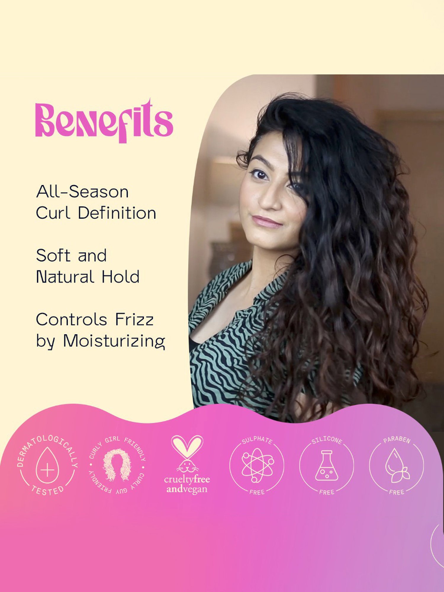 Arata Advanced Curl Care Hair Gel - 150 ml