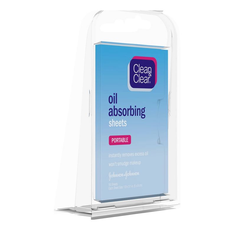 Clean & Clear Oil Absorbing Facial Blotting Sheets - 50ct