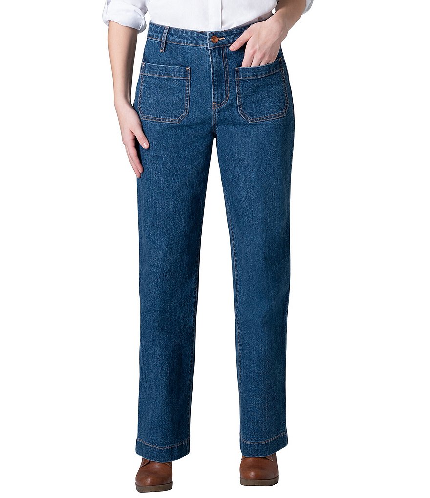 Jag Jeans Sophia High Rise Wide Leg Ankle Jeans