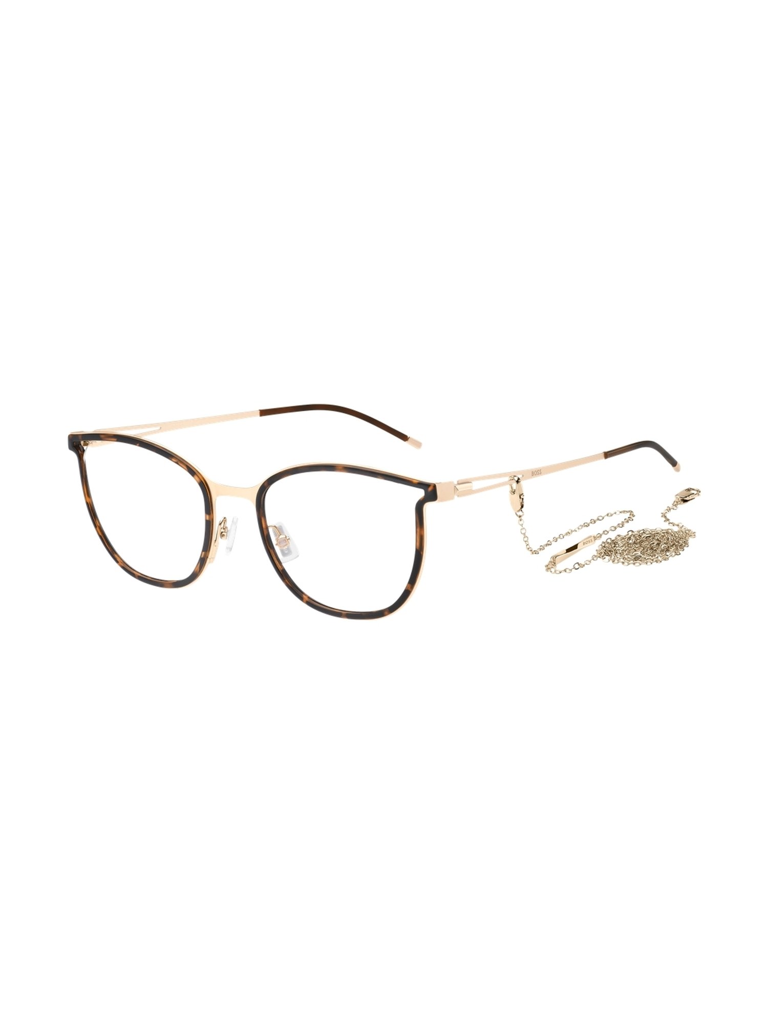 Hugo Boss Havana Cat Eye Eye Frames for Women