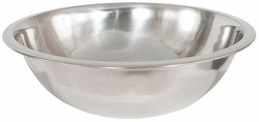 CRESTWARE MB13 Mixing Bowl,Stainless Steel,13 qt.