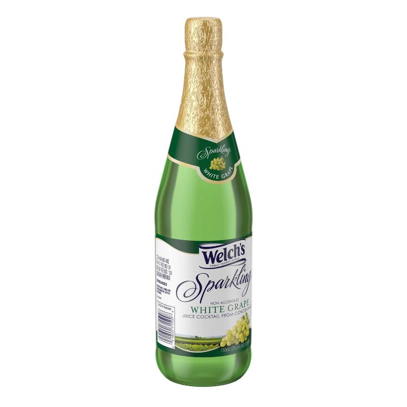 Welch's Sparkling White Grape Juice - 25.4 fl oz Glass Bottles