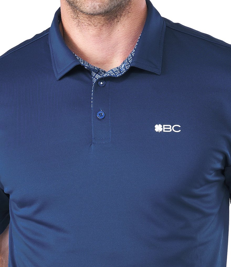 BLACK CLOVER Lucky Fit Short-Sleeve Hush Dri-Balance&trade; Polo