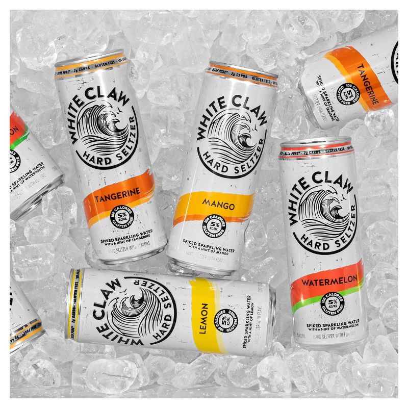White Claw Hard Seltzer Variety Pack No. 2 - 12pk/12 fl oz Slim Cans