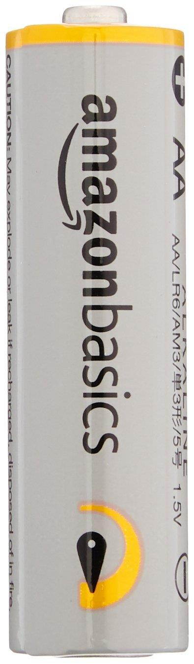 AmazonBasics AA Performance Alkaline Batteries (48-Pack)