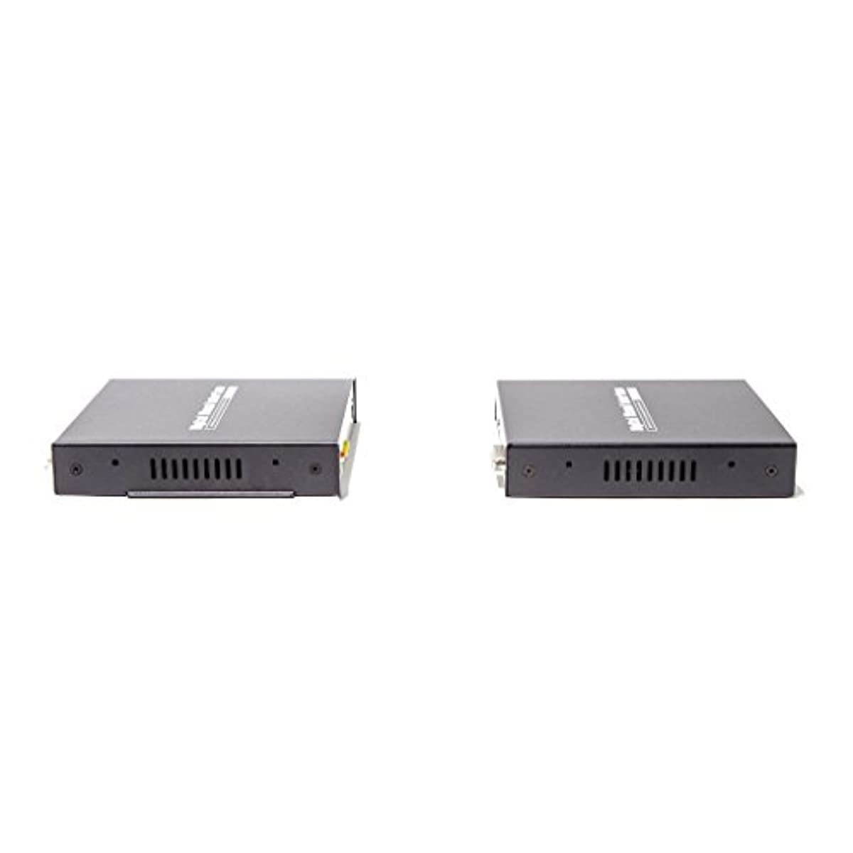 Linkskey LKD-E415 CAT-5 USB DVI KVM Extender Over LAN with Audio & Mic