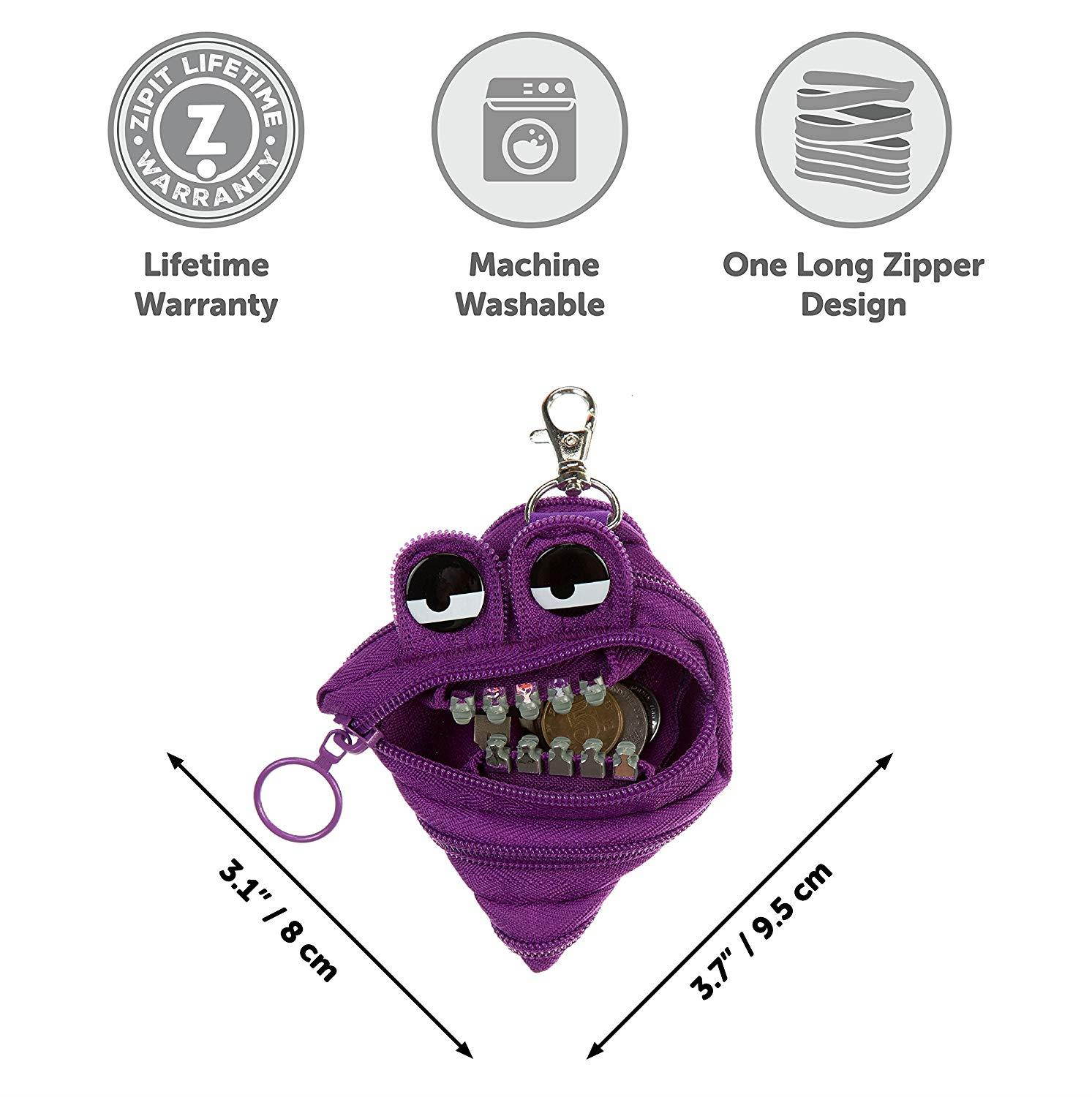 ZIPIT Grillz Mini Pouch/Coin Purse, Purple