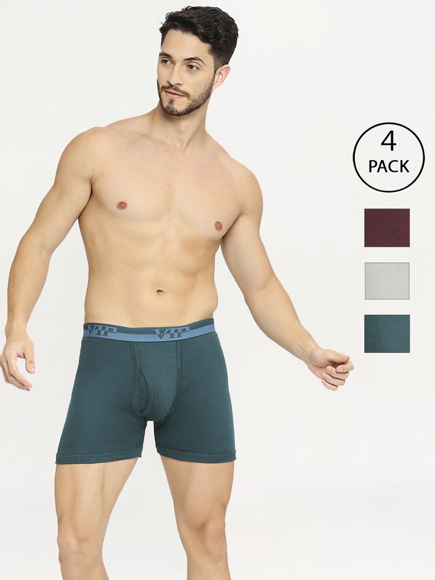 Jack & Jones Pompeian Red Regular Fit Trunks