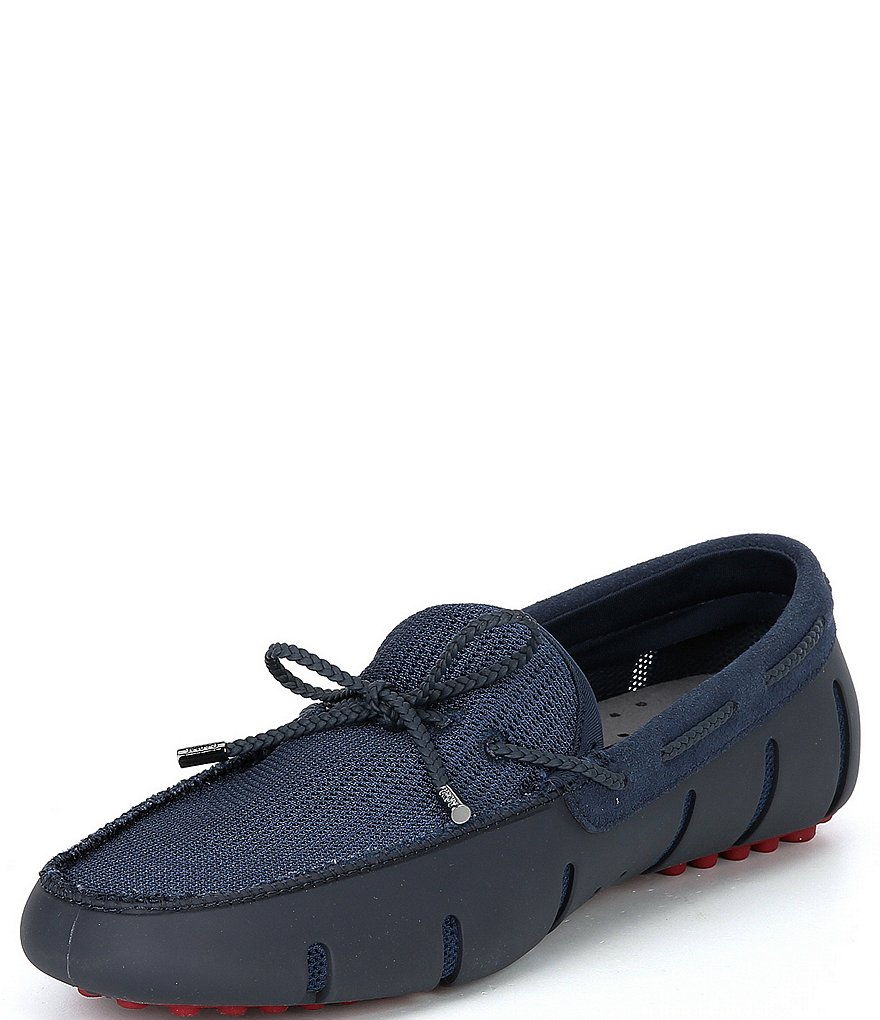 SWIMS Men's Braided Lace Lux Washable Loafer Drivers