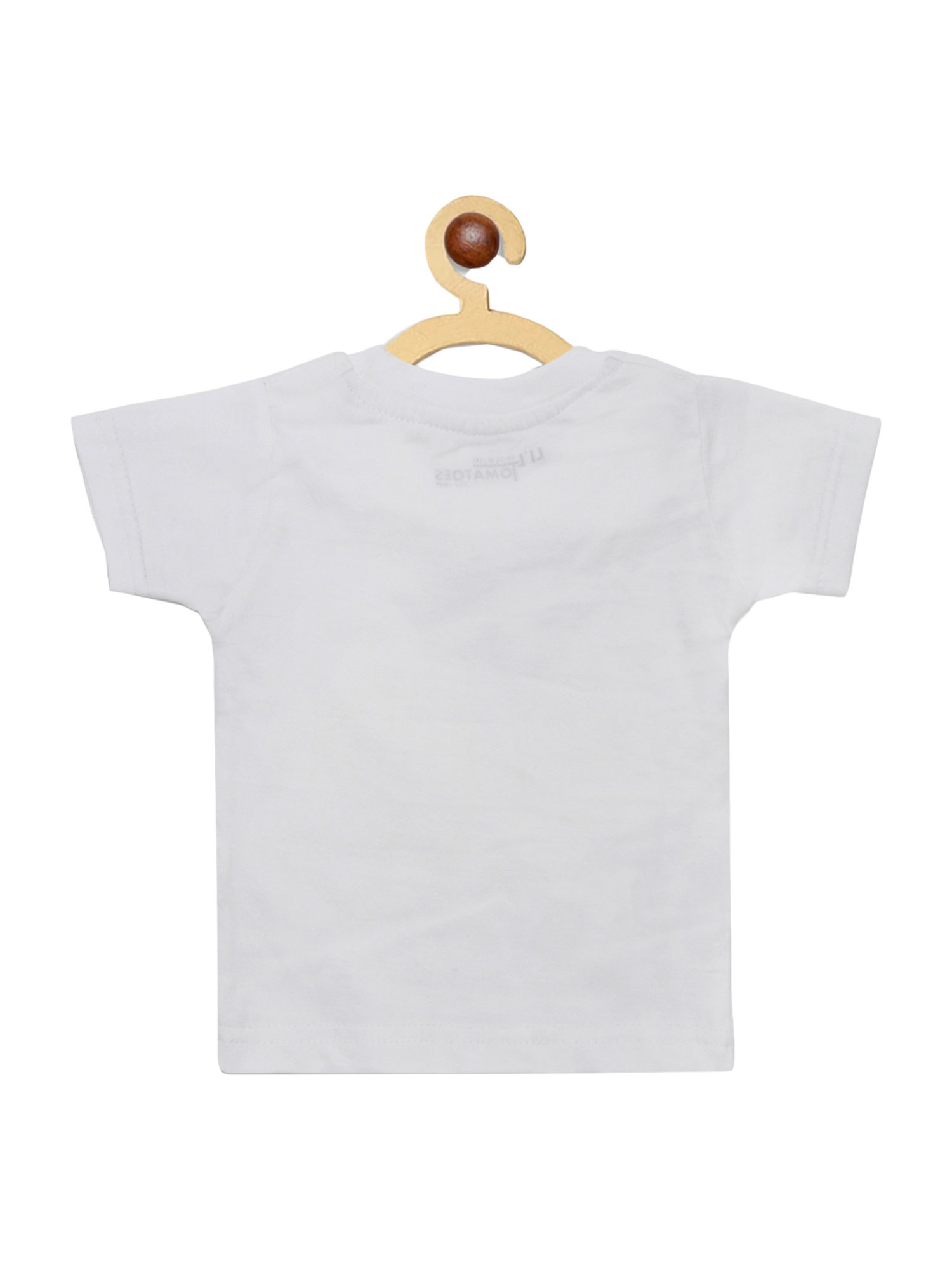 Li'l Tomatoes Kids Grey Cotton Printed Dungaree