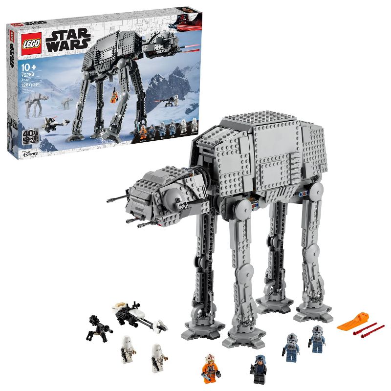 LEGO Star Wars AT-AT Building Kit, Awesome AT-AT Walker Building Toy for Creative Play 75288