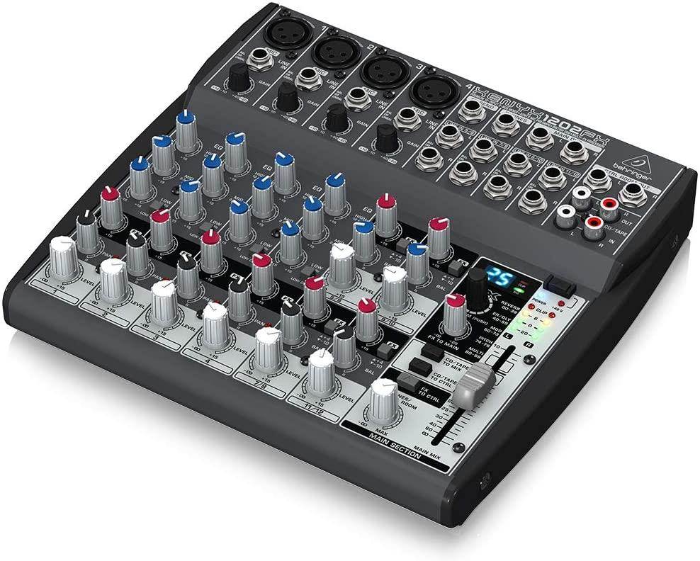 Behringer XENYX 1202FX 12 Input Mixer (with Effects)