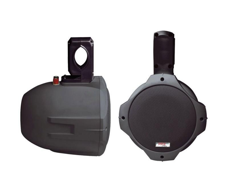 PYLE 8" 300W 2-Way Waterproof Boat Speaker System, 2 pk, Certified Refurbished