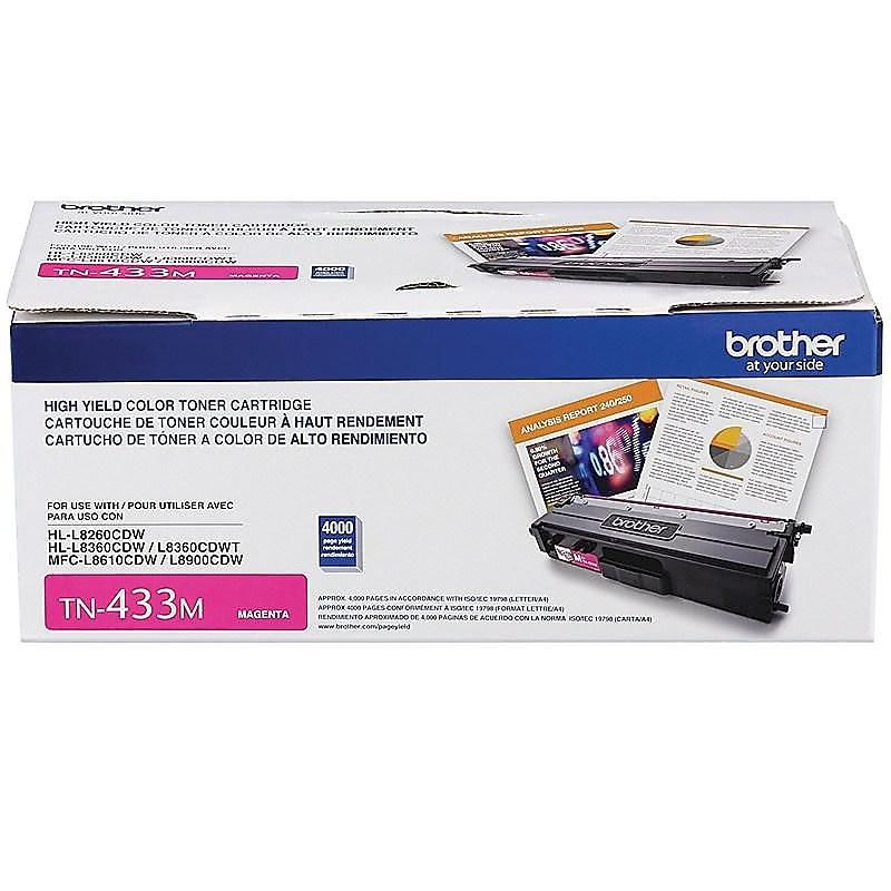 Brother TN433M High-Yield Toner Magenta 