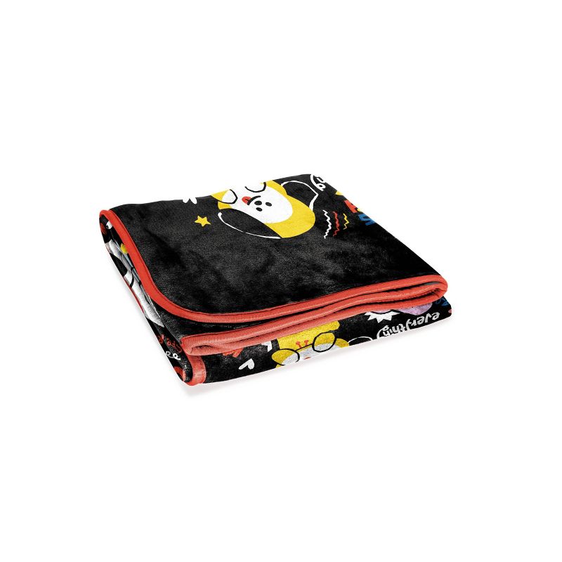 BT21 Line Friends Doodle Throw Blanket