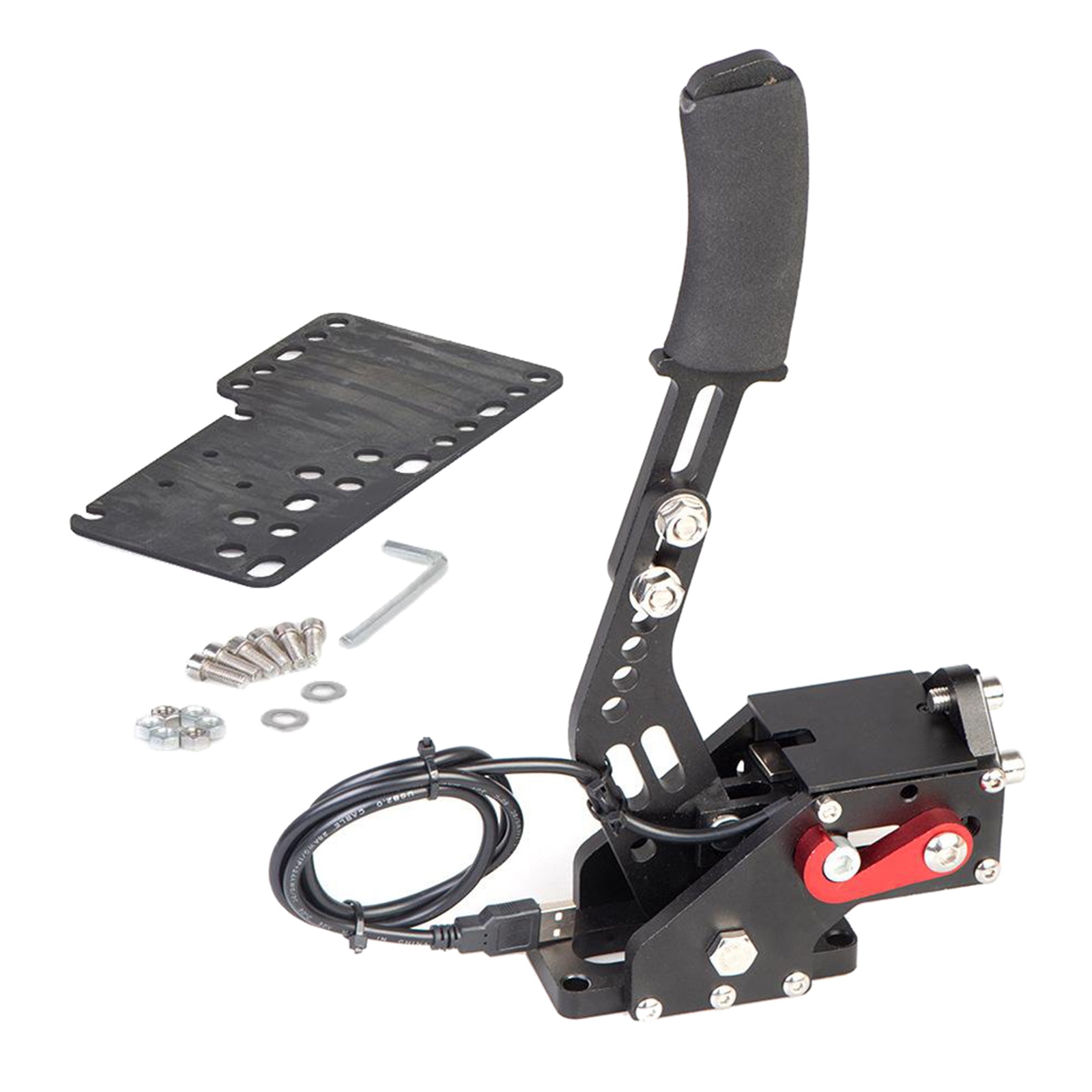 USB Handbrake + Clamp fo Wins Sim Racing G25 G27 G29 T50 With accessories 2