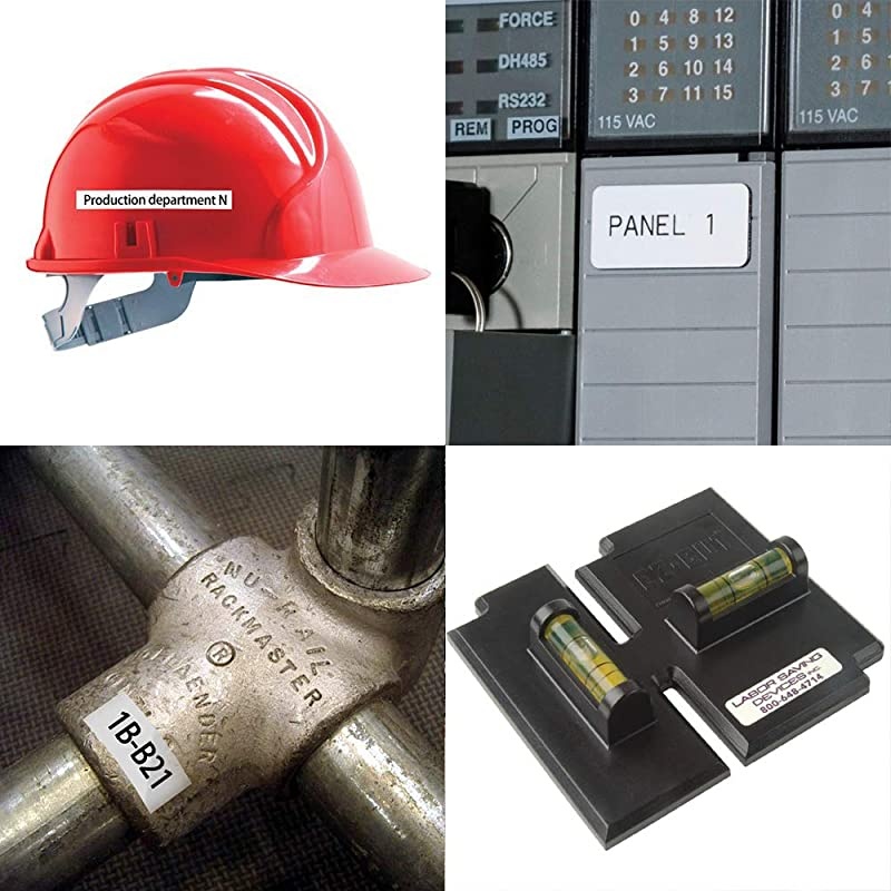 18mm Black on White Standard Laminated Label Tape Replace TZe 241 Compatible with Brother PTouch Label Maker 07 Inch x 262 Feet 3 Pack