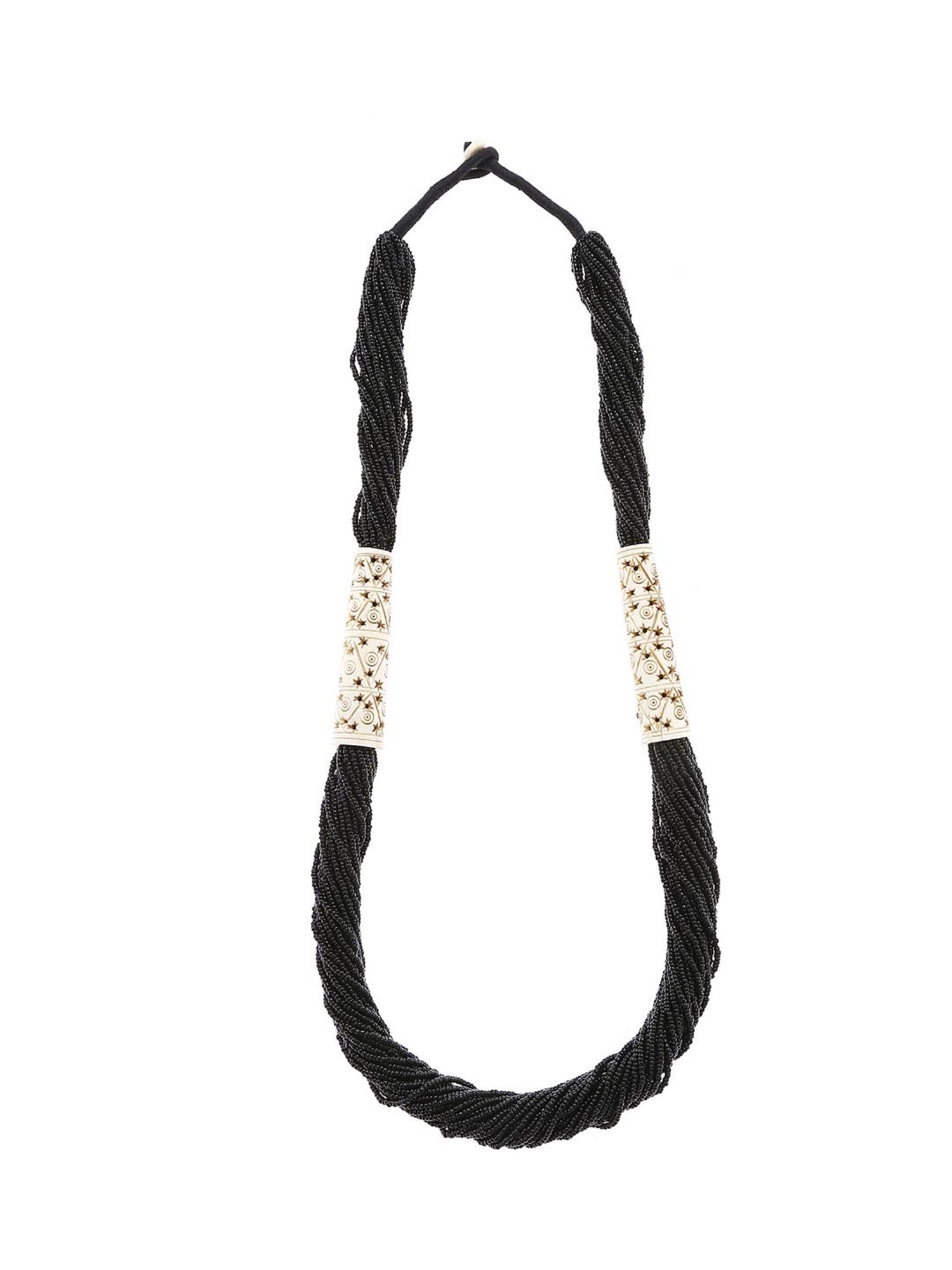 Imli Street Black & Off-White Necklace