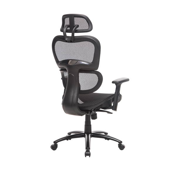 Ergonomic Office Chair Mesh Chair Computer Chair Desk Chair High Back Chair with Adjustable Headrest and Armrest