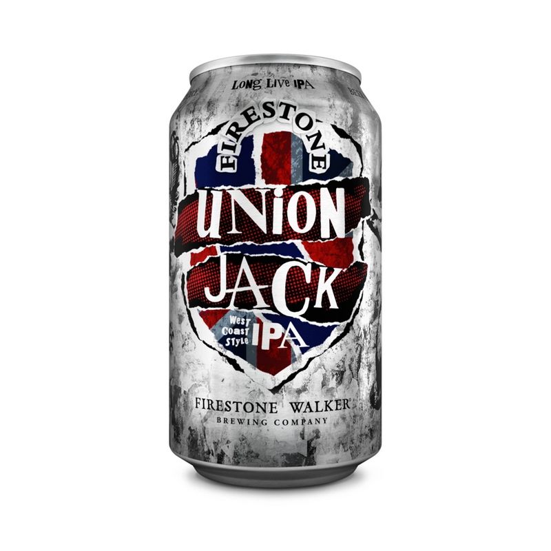 Firestone Walker Union Jack IPA Beer - 6pk/12 fl oz Cans
