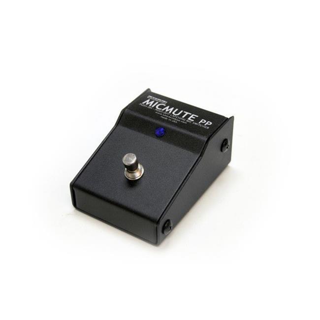 Whirlwind Micmute PP Push-On/Push-Off Audio Switch Foot Pedal #MICMUTE-PP