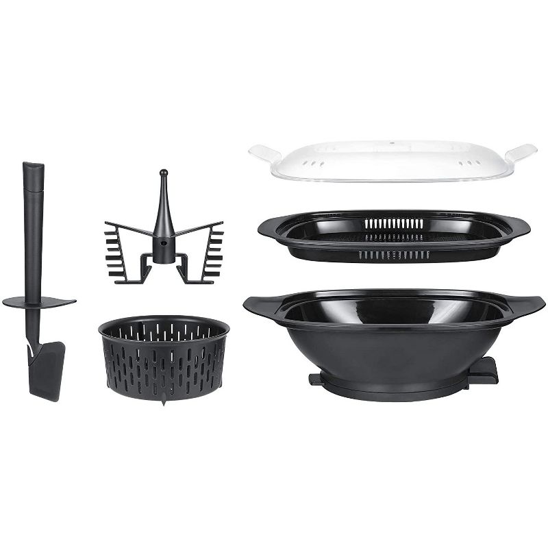 Dartwood All-in-One Multi Cooker, Food Processor and Smart Kitchen Machine for Cooking, Kneading, Blending, Mixing, Steaming, Boiling, Stir Frying