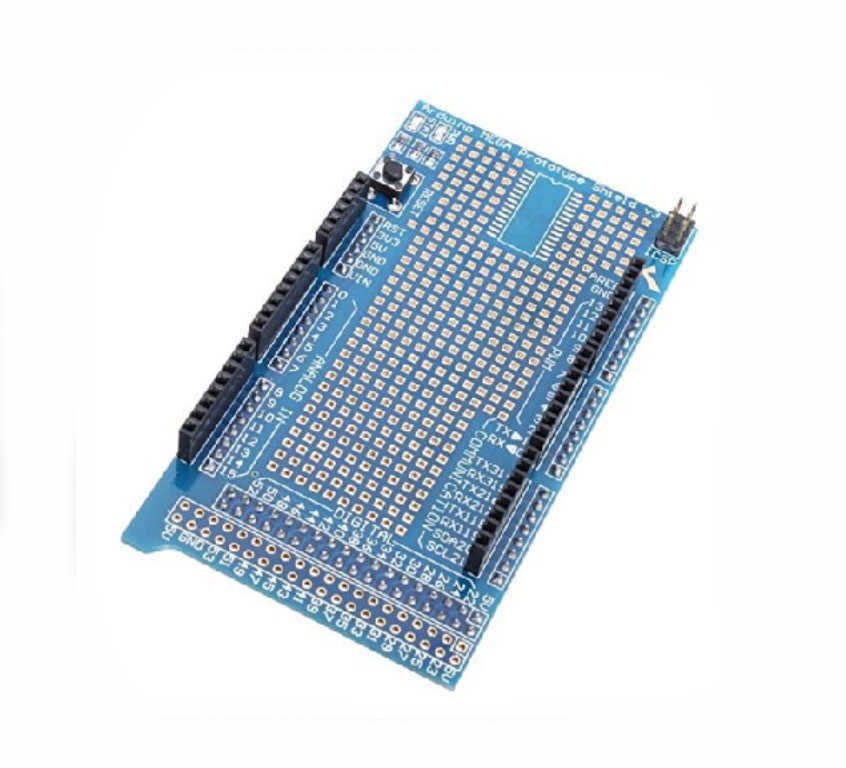 Mega2560 1280 ProtoShield V3 prototype Expansion Board With Breadboard For Arduino