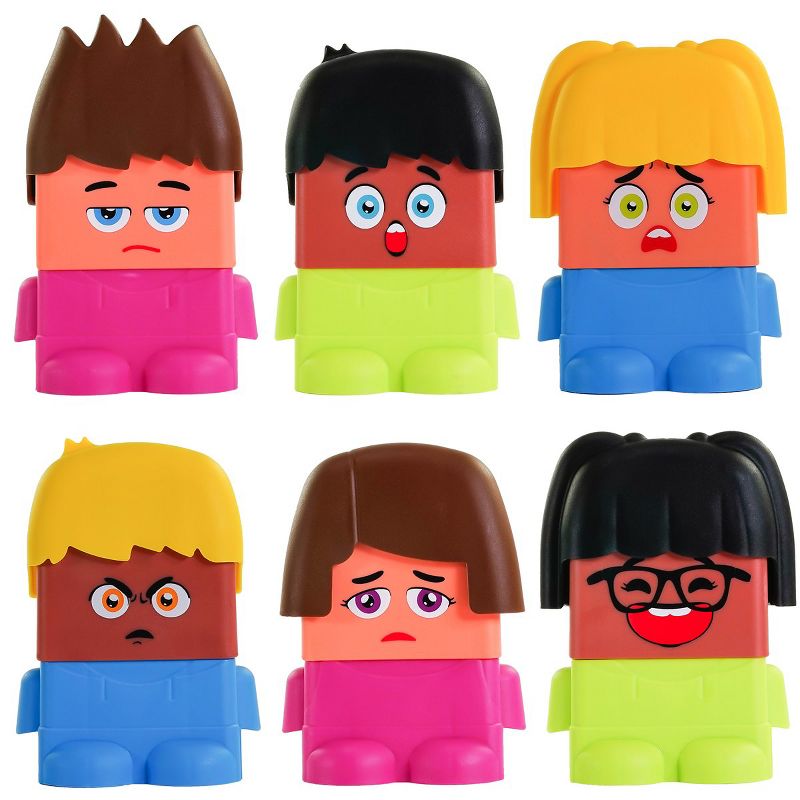 Miniland Emotiblocks - Interchangeable Pieces for Social and Emotional Learning