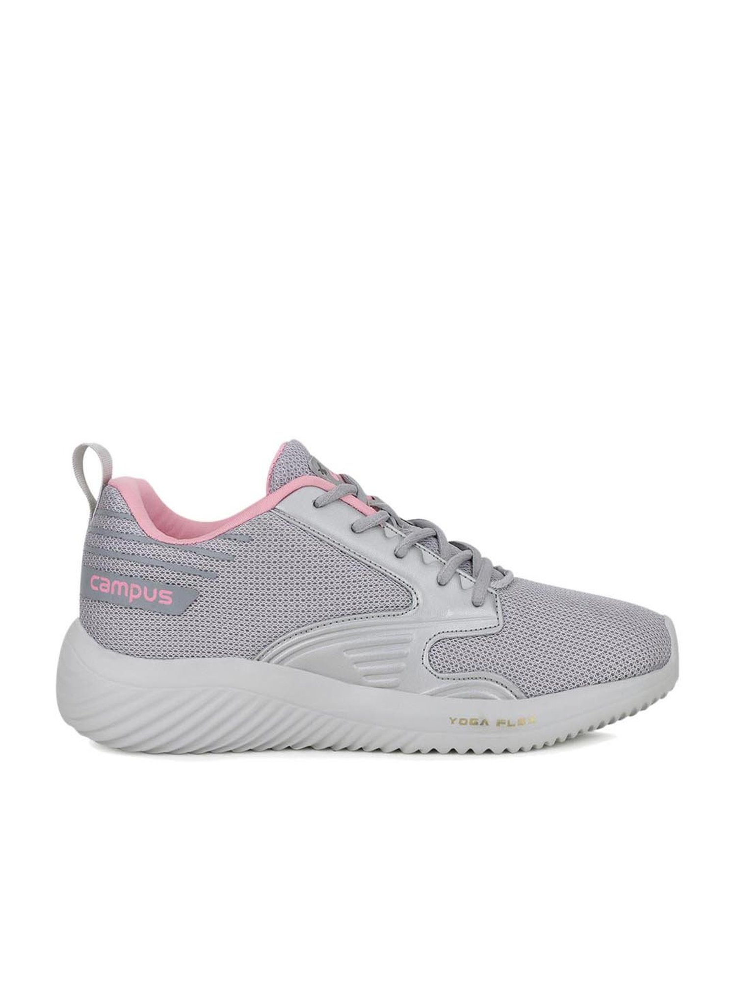 Campus Women's Noor Plus Grey Running Shoes