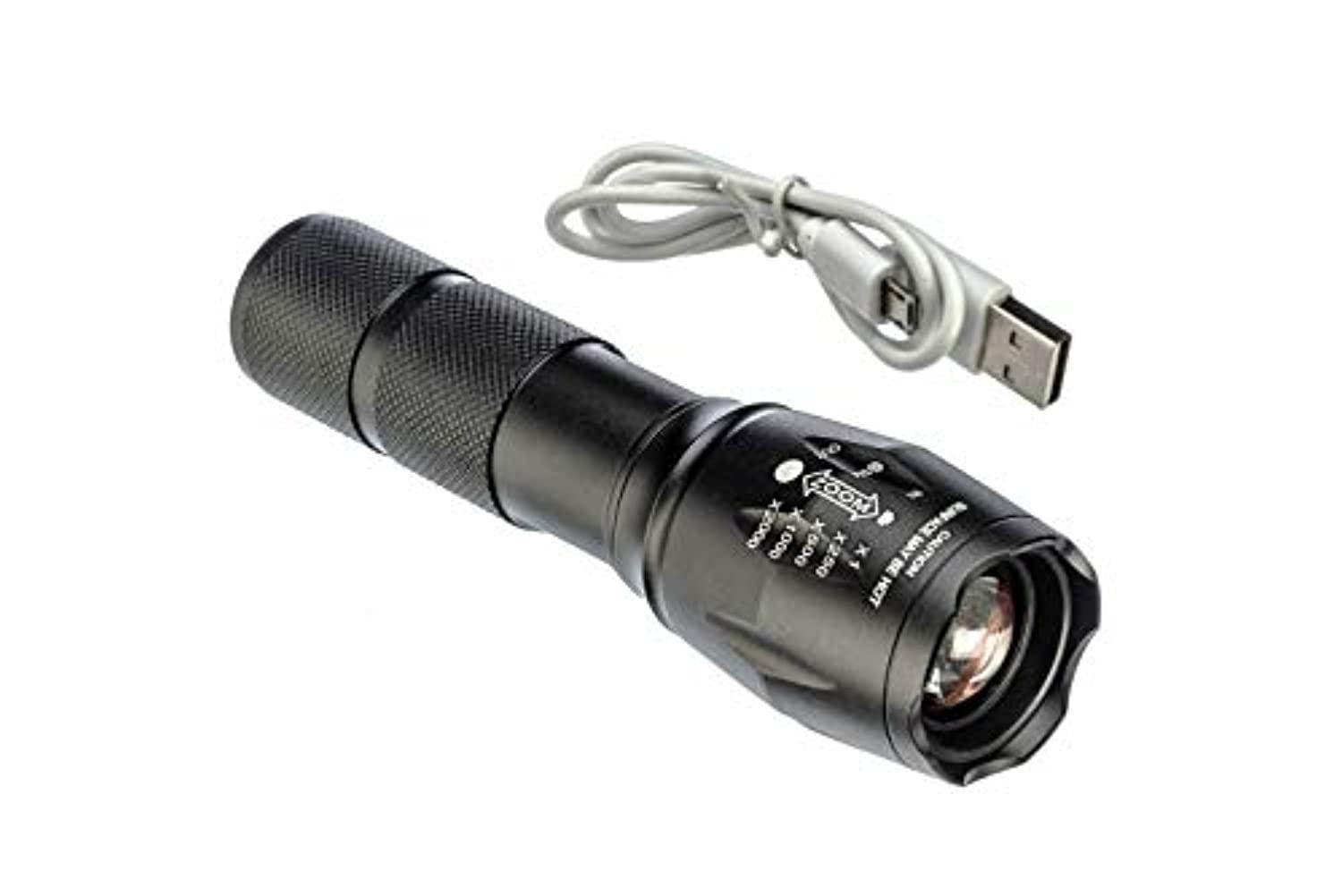 se 10 watt 500 lumens flashlight with 2200mah power bank