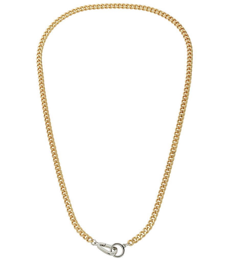 AllSaints Curb Chain Strand Necklace