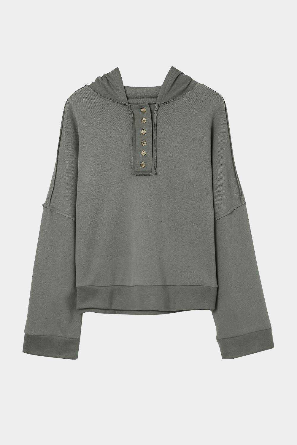 Pink Sequins Candy Cane Round Neck Sweatshirt