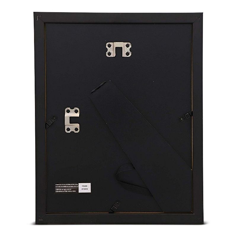 Juvale 4 Pack Document Frames with Blank Certificate Paper for Diploma Photo, 8.5 x 11 Inches