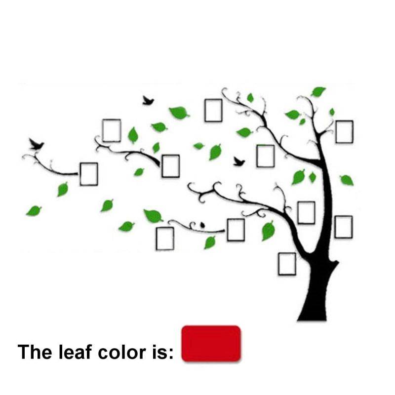 3D Photo Frame Tree Sticker Acrylic Wall Decal Family Memory Tree Picture Frame Home Living Room Bedroom DIY Creative Decor-#6