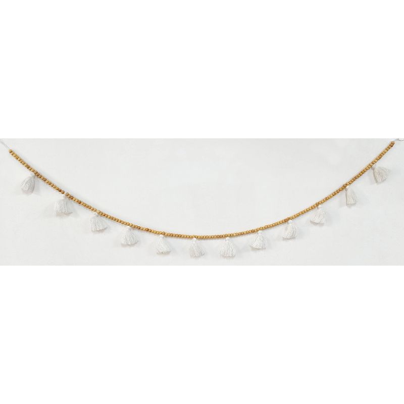 Honey-Can-Do Floating Wall Shelf Natural